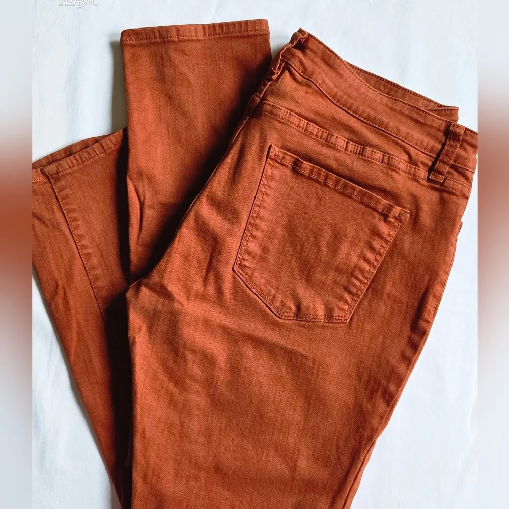 12P Jeggings Fron a.n.a. Women's Burnt Orange Jeans/Jeggings. - Picture 2 of 4